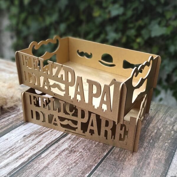 Bandeja Plegable Para El Dia Del Padre Creativo Digital